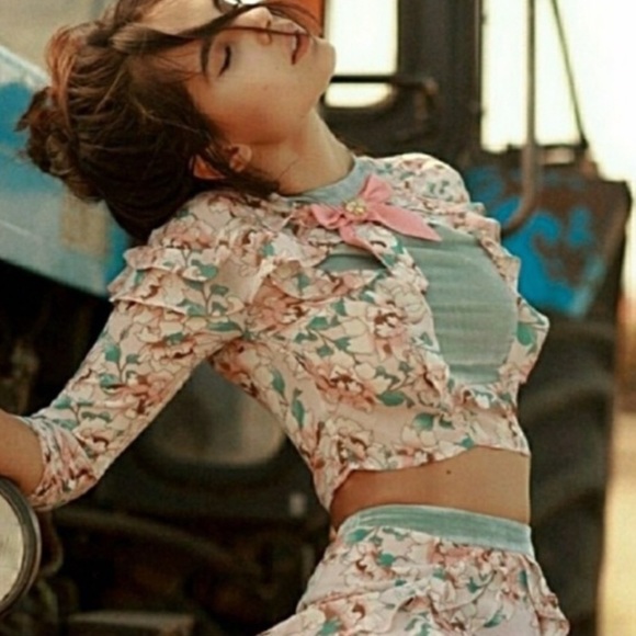 For Love And Lemons Blossom Top & Skirt Size S - Picture 2 of 6